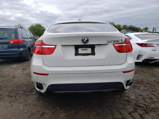 5UXFG2C5XBLX06854 - 2011 BMW X6 XDRIVE35I WHITE photo 6