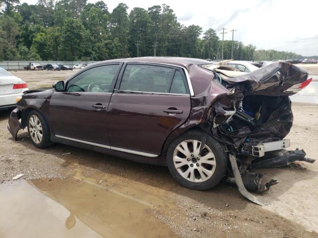 4T1BK3DB2CU442951 - 2012 TOYOTA AVALON BASE BURGUNDY photo 2