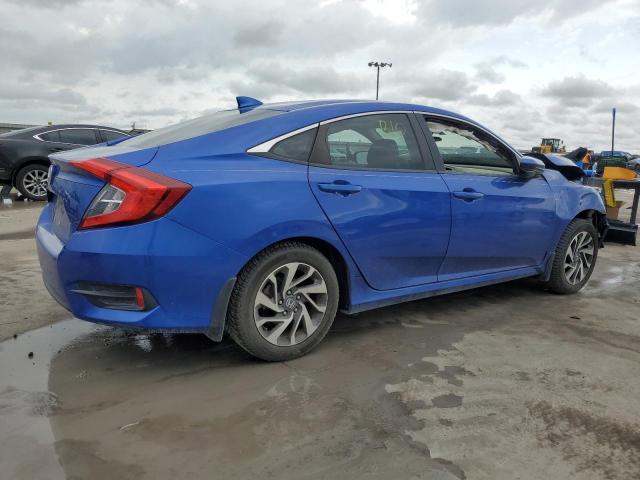 2HGFC2F78JH506255 - 2018 HONDA CIVIC EX BLUE photo 3