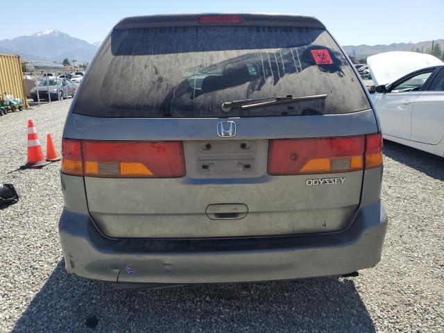 5FNRL18512B042525 - 2002 HONDA ODYSSEY LX GRAY photo 6