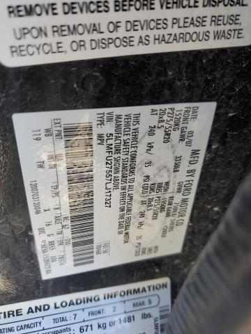 5LMFU27557LJ17327 - 2007 LINCOLN NAVIGATOR შავი ფოტო 13