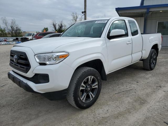 5TFRX5GN0HX086074 - 2017 TOYOTA TACOMA ACCESS CAB WHITE photo 1