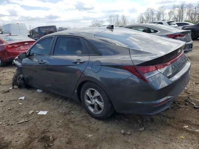 5NPLL4AG5MH034838 - 2021 HYUNDAI ELANTRA SE GRAY photo 2