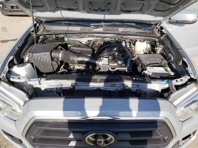 5TFCZ5AN9KX200606 - 2019 TOYOTA TACOMA DOUBLE CAB SILVER photo 11