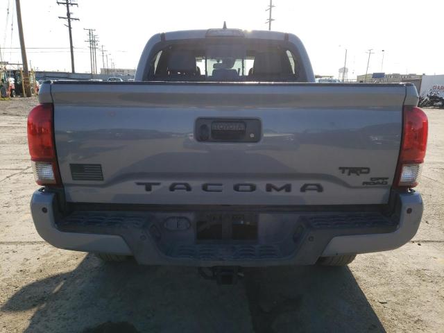 5TFCZ5AN9KX200606 - 2019 TOYOTA TACOMA DOUBLE CAB SILVER photo 6