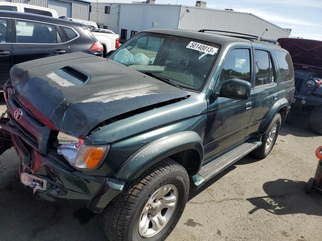 JT3HN86R510341215 - 2001 TOYOTA 4RUNNER SR5 GREEN photo 1