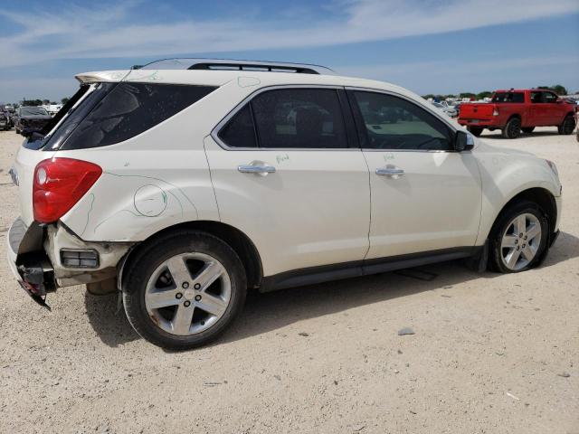 1GNALDEK0FZ111589 - 2015 CHEVROLET EQUINOX LTZ WHITE photo 3