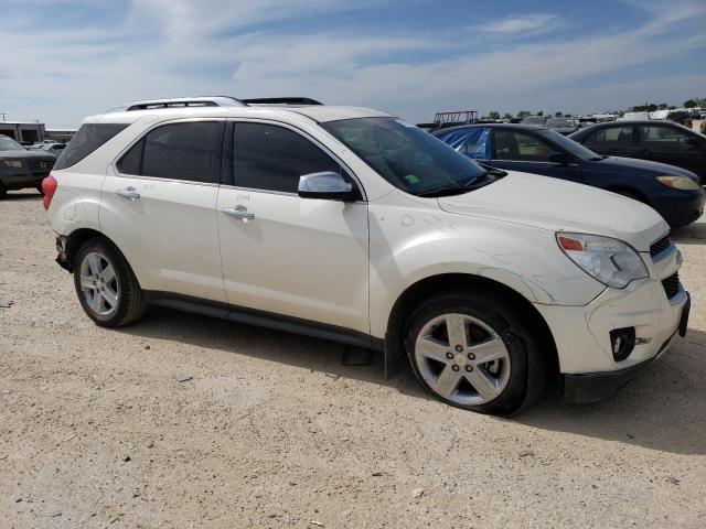 1GNALDEK0FZ111589 - 2015 CHEVROLET EQUINOX LTZ WHITE photo 4