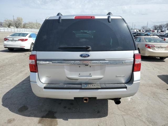 1FMJK1HT1FEF40015 - 2015 FORD EXPEDITION EL XLT SILVER photo 6