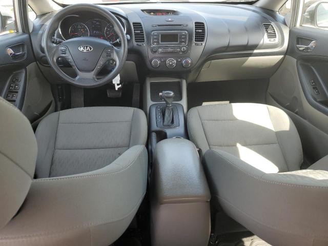 KNAFK4A69E5183372 - 2014 KIA FORTE LX SILVER photo 8