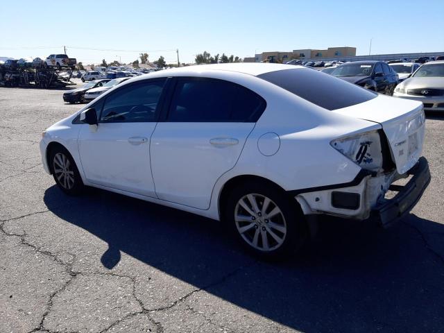 19XFB2F8XCE059114 - 2012 HONDA CIVIC EX WHITE photo 2