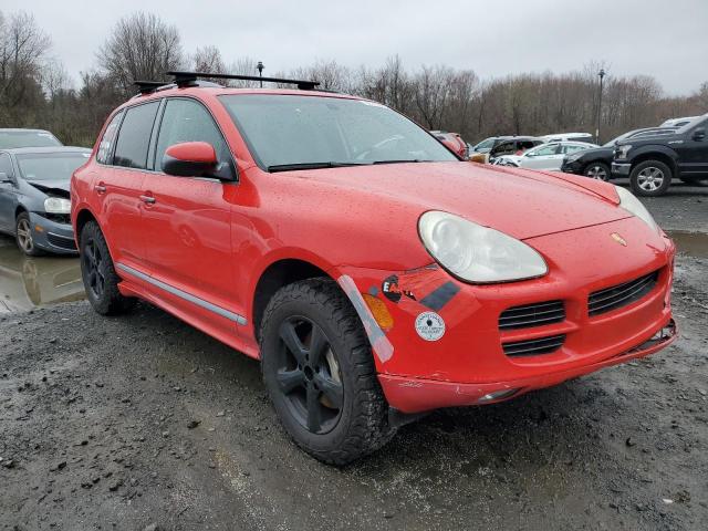 WP1AB29P96LA67891 - 2006 PORSCHE CAYENNE S RED photo 4