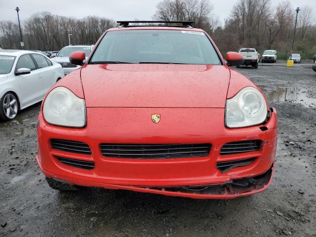 WP1AB29P96LA67891 - 2006 PORSCHE CAYENNE S RED photo 5