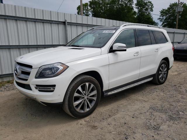 4JGDF7CE3EA419697 - 2014 MERCEDES-BENZ GL 450 4MATIC WHITE photo 1