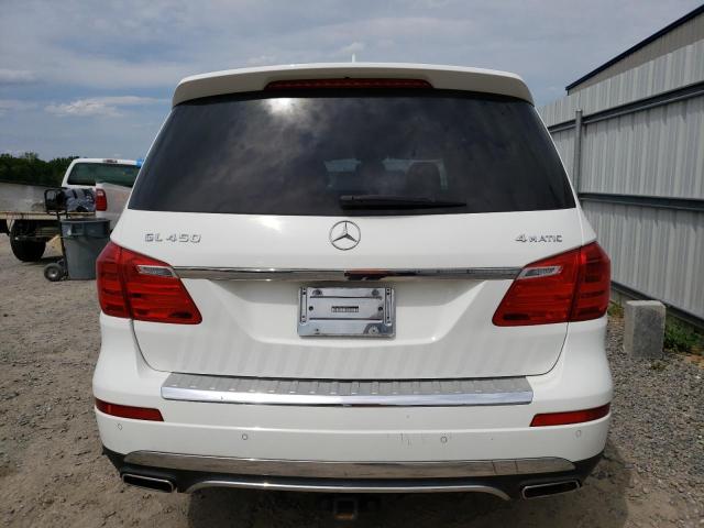 4JGDF7CE3EA419697 - 2014 MERCEDES-BENZ GL 450 4MATIC WHITE photo 6