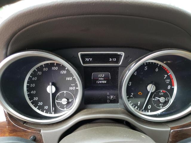 4JGDF7CE3EA419697 - 2014 MERCEDES-BENZ GL 450 4MATIC WHITE photo 9