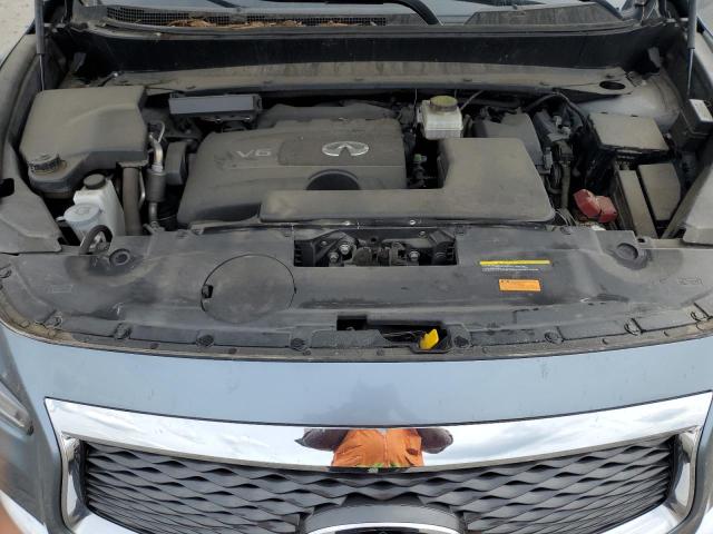 5N1DL0MM9JC528136 - 2018 INFINITI QX60 BLUE photo 12