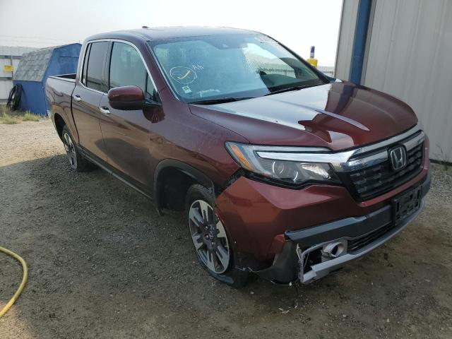 5FPYK3F71KB031112 - 2019 HONDA RIDGELINE RTL MAROON photo 1