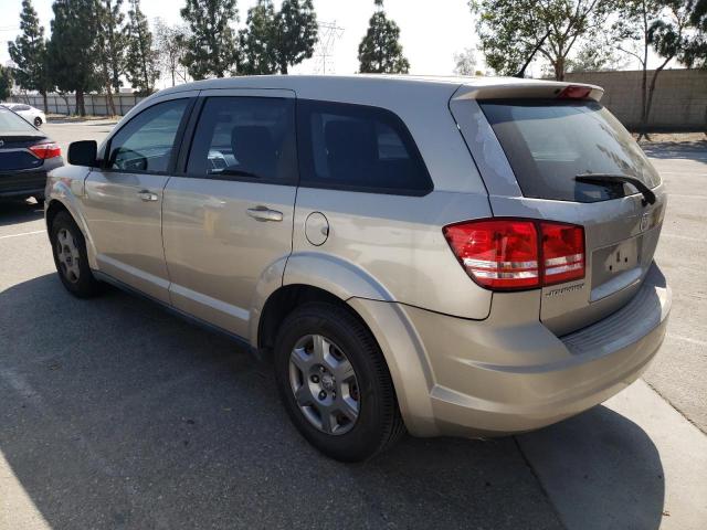 3D4GG47B59T158295 - 2009 DODGE JOURNEY SE TAN photo 2