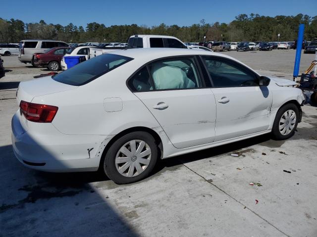 3VW2K7AJ2FM288884 - 2015 VOLKSWAGEN JETTA BASE WHITE photo 3