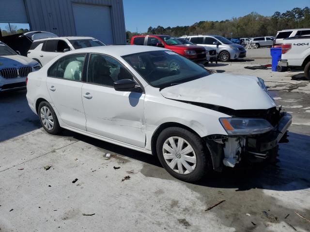 3VW2K7AJ2FM288884 - 2015 VOLKSWAGEN JETTA BASE WHITE photo 4