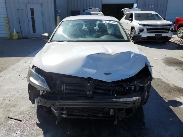 3VW2K7AJ2FM288884 - 2015 VOLKSWAGEN JETTA BASE WHITE photo 5