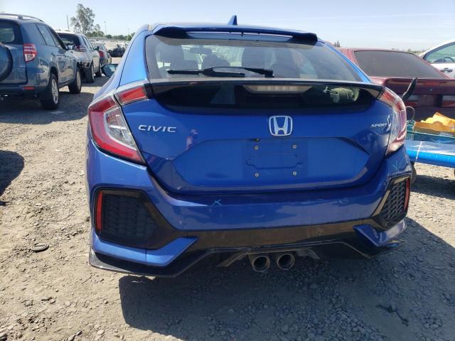 SHHFK7H45JU411464 - 2018 HONDA CIVIC SPORT 蓝色 照片 6