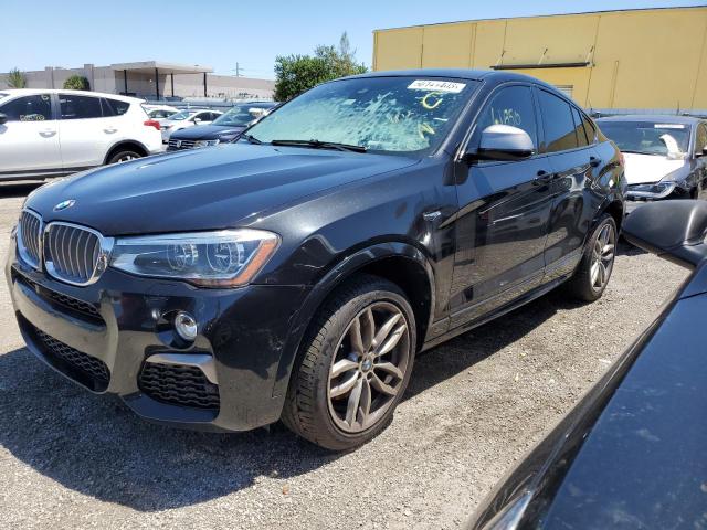 5UXXW7C50J0W64263 - 2018 BMW X4 XDRIVEM40I BLACK photo 1