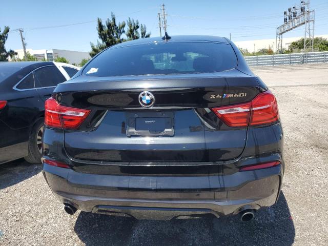 5UXXW7C50J0W64263 - 2018 BMW X4 XDRIVEM40I BLACK photo 6