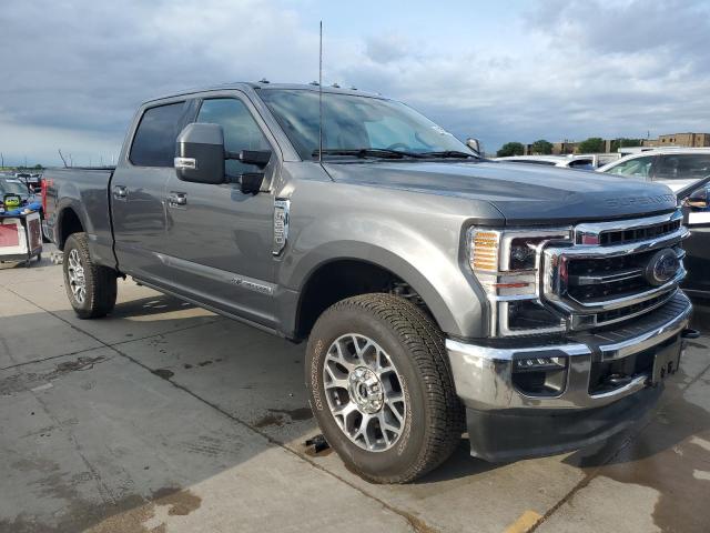 1FT7W2BT6NEG24346 - 2022 FORD F250 SUPER DUTY GRAY photo 4