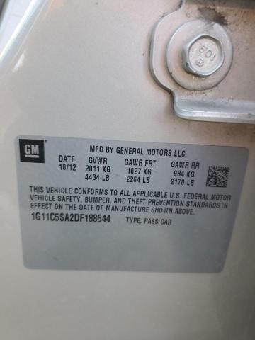 1G11C5SA2DF188644 - 2013 CHEVROLET MALIBU 1LT 米色 照片 13