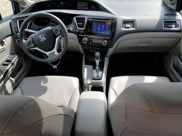 19XFB2F91FE053375 - 2015 HONDA CIVIC EXL ლურჯი ფოტო 8