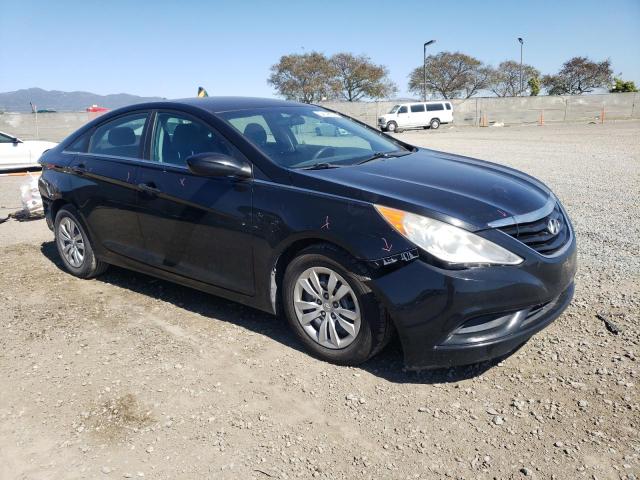 5NPEB4AC2BH050372 - 2011 HYUNDAI SONATA GLS BLACK photo 4