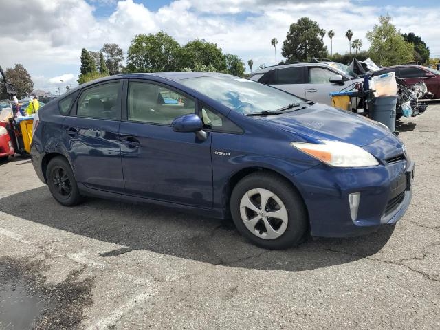 JTDKN3DU3D1616347 - 2013 TOYOTA PRIUS BLUE photo 4