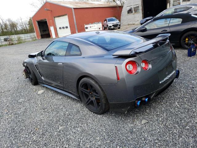 JN1AR54F49M252008 - 2009 NISSAN GT-R BASE GRAY photo 2