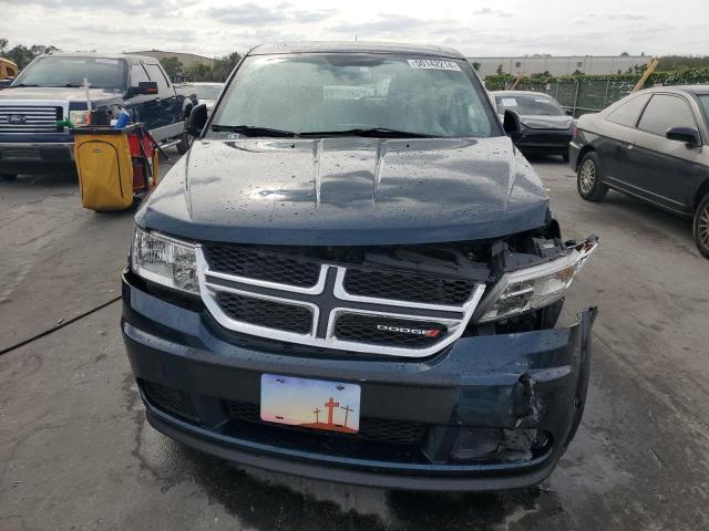 3C4PDCAB0ET303861 - 2014 DODGE JOURNEY SE BLUE photo 5