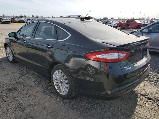 3FA6P0SU3ER136092 - 2014 FORD FUSION TITANIUM PHEV BLACK photo 2