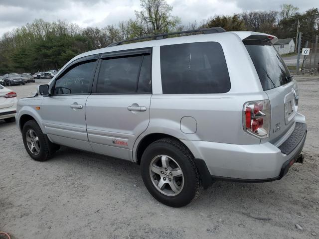 2HKYF18676H556902 - 2006 HONDA PILOT EX SILVER photo 2