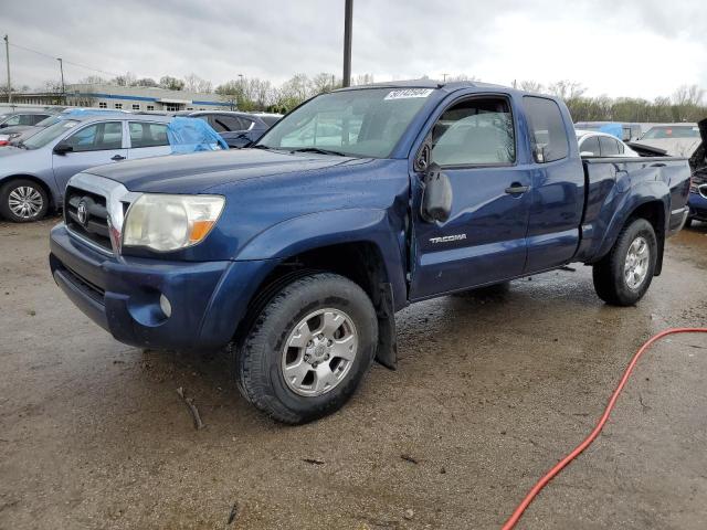 5TETU62N38Z591434 - 2008 TOYOTA TACOMA PRERUNNER ACCESS CAB BLUE photo 1