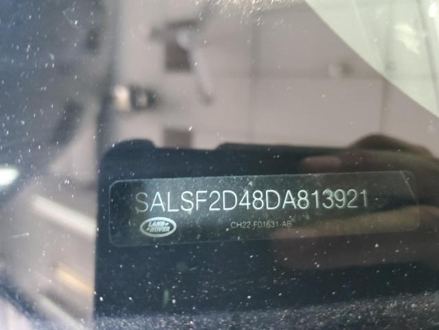 SALSF2D48DA813921 - 2013 LAND ROVER RANGE ROVE HSE BLACK photo 13