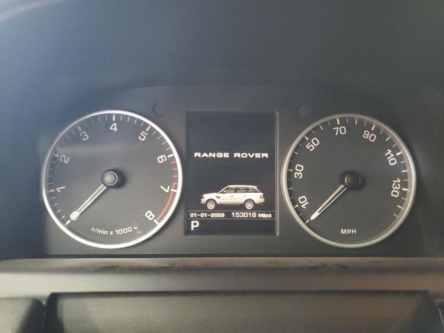 SALSF2D48DA813921 - 2013 LAND ROVER RANGE ROVE HSE BLACK photo 9