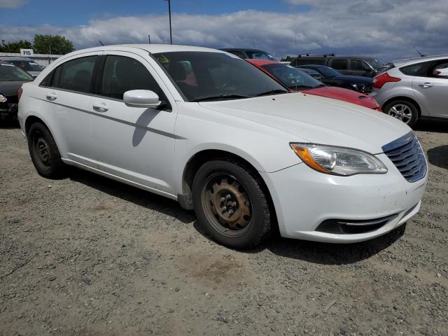 1C3CCBAB9EN123259 - 2014 CHRYSLER 200 LX WHITE photo 4