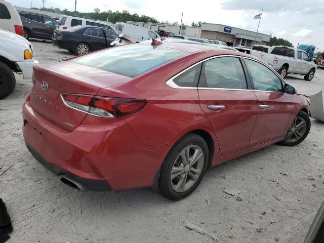 5NPE34AF1JH719771 - 2018 HYUNDAI SONATA SPORT RED photo 3