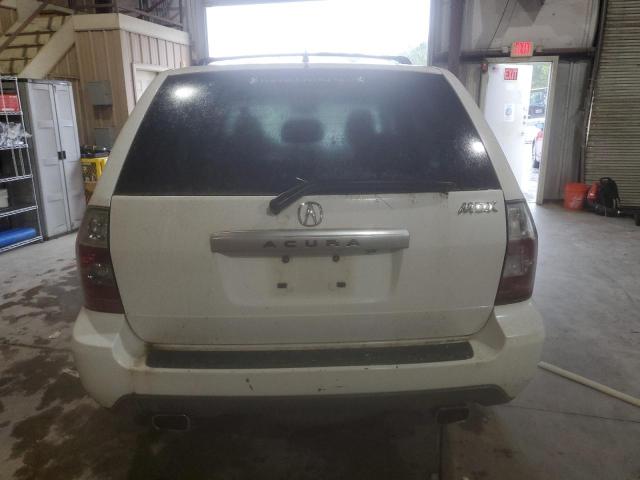 2HNYD18854H525297 - 2004 ACURA MDX TOURING WHITE photo 6