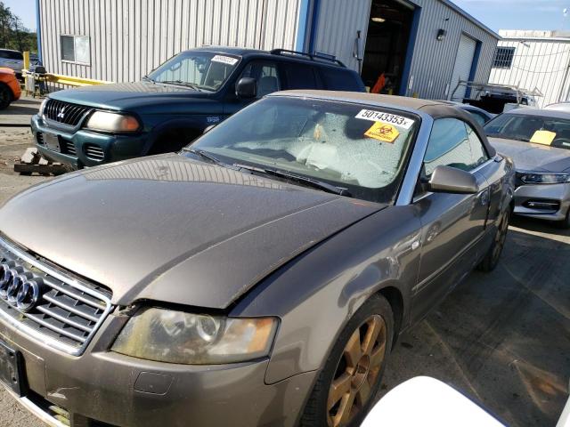 WAUAC48H35K014044 - 2005 AUDI A4 1.8 CABRIOLET BEIGE photo 1