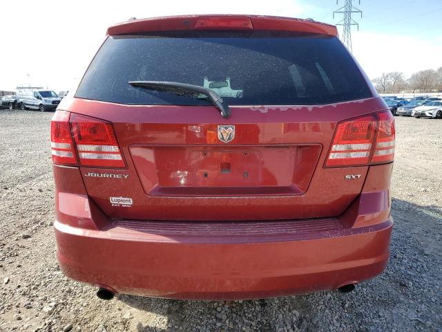 3D4GG57V89T142480 - 2009 DODGE JOURNEY SXT RED photo 6