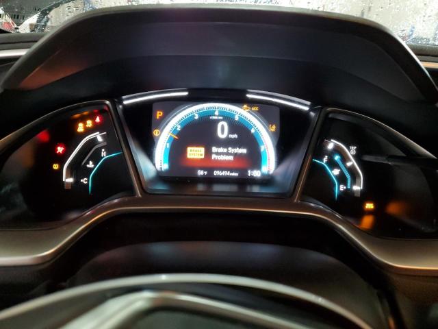 19XFC1F79LE017788 - 2020 HONDA CIVIC EXL ნაცრისფერი ფოტო 9