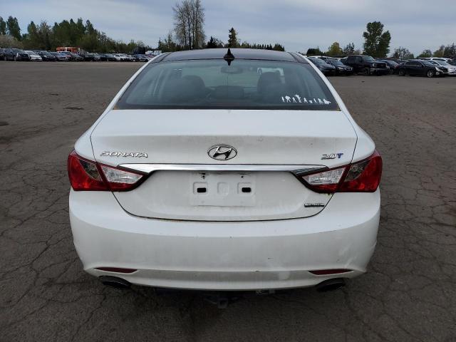 5NPEC4AB0CH328773 - 2012 HYUNDAI SONATA SE WHITE photo 6