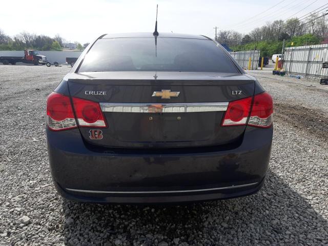 1G1PG5SB8E7445342 - 2014 CHEVROLET CRUZE LTZ CHARCOAL photo 6