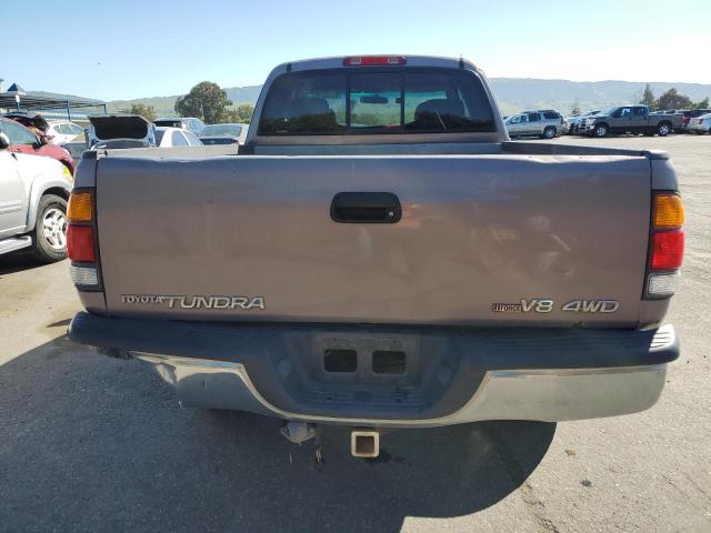 5TBBT481X1S136051 - 2001 TOYOTA TUNDRA ACCESS CAB LIMITED BROWN photo 6